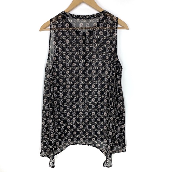 SOLD! Pleione by Anthropologie Floral Printed Tank - Picture 3 of 7